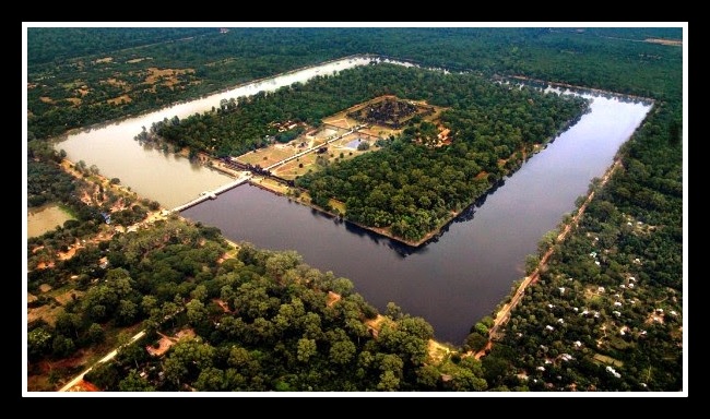Angkor Wat Aerial View